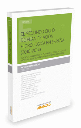 SEGUNDO CICLO PLANIFICACION HIDROLOGICA EN ESPAÑA 2010 2014