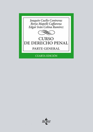 CURSO DE DERECHO PENAL. PARTE GENERAL