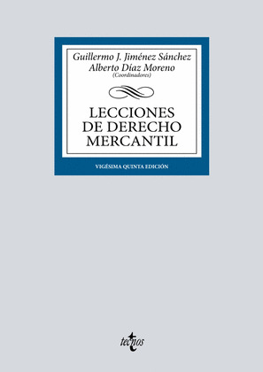 LECCIONES DE DERECHO MERCANTIL