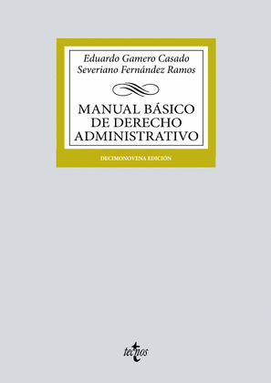 MANUAL BÁSICO DE DERECHO ADMINISTRATIVO