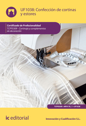 CONFECCION DE CORTINAS Y ESTORES. TCPF0309