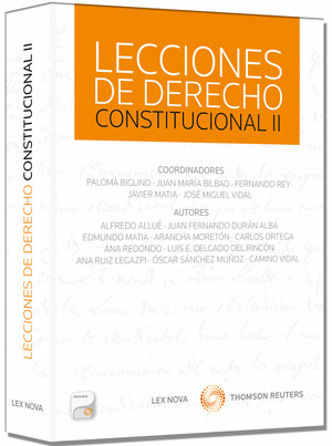 LECCIONES DE DERECHO CONSTITUCIONAL II (DÚO)