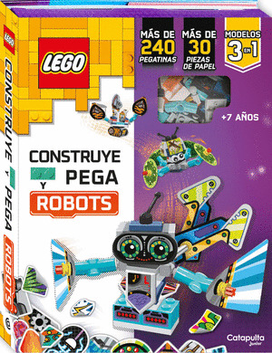 LEGO: CONSTRUYE Y PEGA ROBOTS