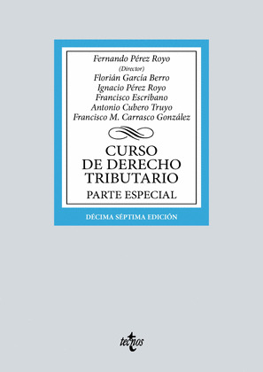 CURSO DE DERECHO TRIBUTARIO:PARTE ESPECIAL