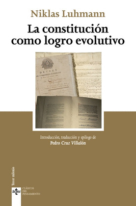 CONSTITUCIÓN COMO LOGRO EVOLUTIVO, LA