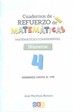 CUADERNO DE REFUERZO DE MATEMATICAS. MATEMATICAS COMPRENSIVAS. NUMEROS 4
