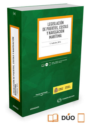 LEGISLACION DE PUERTOS, COSTAS Y NAVEGACION MARITIMA (PAPEL + E-BOOK)