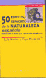 50 ESPECIES Y ESPACIOS DE LA NATURALEZA ESPAÑOLA