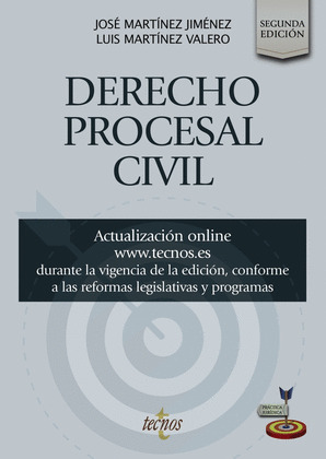 DERECHO PROCESAL CIVIL (2ª EDICIÓN. 2024. ACTUALILZACIÓN ONLINE)
