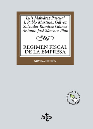 RÉGIMEN FISCAL DE LA EMPRESA (9ª EDICIÓN. 2024)