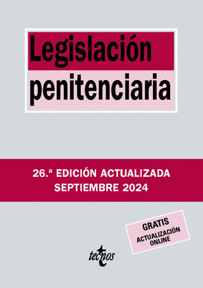 LEGISLACIÓN PENITENCIARIA (26ª EDICIÓN. 2024)
