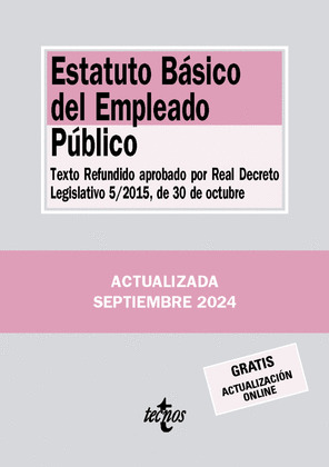 ESTATUTO BÁSICO DEL EMPLEADO PÚBLICO (9ª EDICIÓN. 2024)