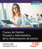 CUERPO DE GESTION PROCESAL Y ADMINISTRATIVA DE LA ADMINISTRACION DE JUSTICIA. TU