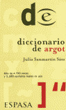 DICC.DE ARGOT (BOLSILLO)