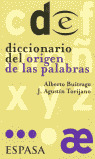 DICCIONARIO DEL ORIGEN DE LAS PALABRAS (BOLSILLO)