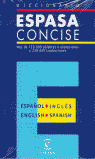 DICC.ESPASA CONCISE. ESP/ING-ING/ESP