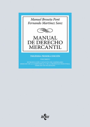 MANUAL DE DERECHO MERCANTIL
