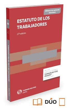 ESTATUTO DE LOS TRABAJADORES 27ºED