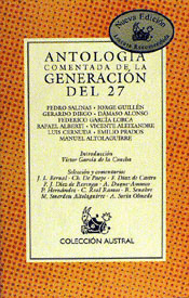 ANTOLOGIA COMENTADA GENERACION DEL 27