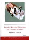 DERECHO MATRIMONIAL CANONICO VOL 1: CANONES 1055-1094/E.205