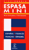 DICCIONARIO ESPASA MINI ESPAÑOL-FRANCES / FRANCES-ESPAÑOL