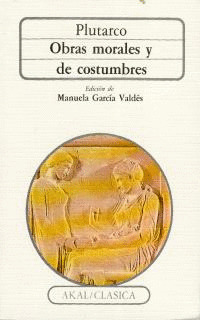 OBRAS MORALES Y DE COSTUMBRES