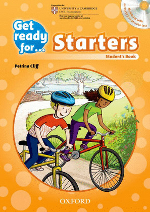 GET READY FOR STARTERS STUDENT'S BOOK AND AUDIO CD PACK