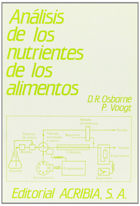 ANALISIS DE LOS NUTRIENTES DE LOS ALIMENTOS