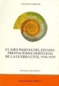 EJ07. CLASES PASIVAS ESTADO: PREST.DERIVADAS GUERRA CIVIL 19