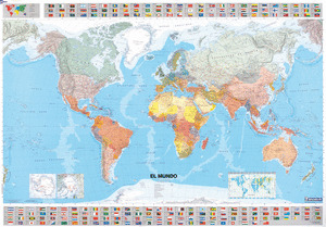 MAPA TUBO-EL MUNDO (12703)-ESP.