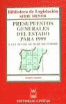PRESUPUESTOS GENERALES 1999