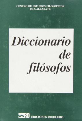 DICCIONARIO DE FILOSOFOS