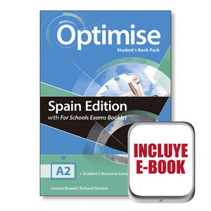 OPTIMISE A2 EXAM BKLT STUDENT'S BOOK PACK