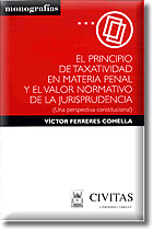 PRINCIPIO TAXATIVIDAD MATERIA PENAL VALOR NORM JUR