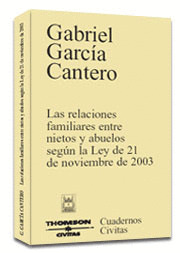 RELACIONES FAMILIARES NIETOS ABUELOS LEY 21/11/03