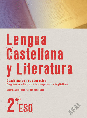 LENGUA Y LITERATURA 2.º ESO. CUADERNO DE RECUPERACIÓN