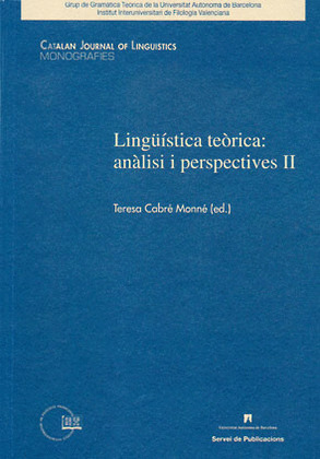 LINGÜÍSTICA TEÒRICA