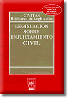 LEGISLACIÓN SOBRE ENJUICIAMIENTO CIVIL (29ª EDICION. 2006)