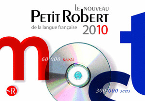 LE NOUVEAU PETIT ROBERT DE LA LANGUE FRANÇAISE 2010  CD-ROM