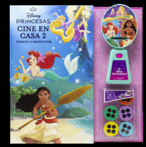 DISNEY PRINCESAS. CINE EN CASA 2. CUENTO Y PROYECTOR