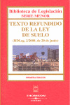 TEXTO REFUNDIDO DE LA LEY DEL SUELO