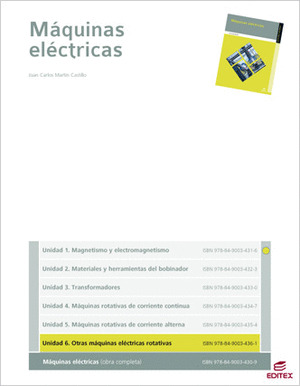OTRAS MÁQUINAS ELÉCTRICAS ROTATIVAS (MÁQUINAS ELÉCTRICAS)