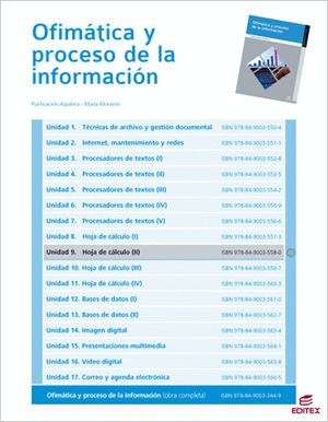 HOJA DE CÁLCULO (II) (OFIMÁTICA Y PROCESO DE LA INFORMACIÓN)