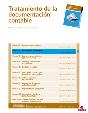 DOCUMENTOS MERCANTILES (TRATAMIENTO DE LA DOCUMENTACIÓN CONTABLE)