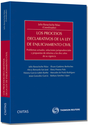 PROCESOS DECLARATIVOS DE LA LEY DE ENJUICIAMIENTO CIVIL LOS
