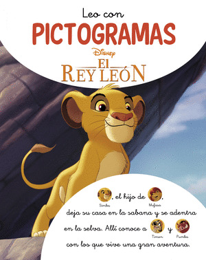 LEO CON PICTOGRAMAS DISNEY. LA HISTORIA DEL REY LEÓN