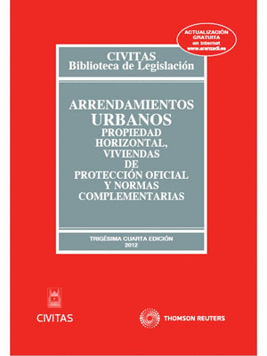 ARRENDAMIENTOS URBANOS, PROPIEDAD HORIZONTAL, VIVIENDAS DE PROTECCIÓN OFICIAL Y