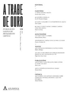 REVISTA A TRABE DE OURO, 128. PUBLICACION GALEGA DE PENSAM