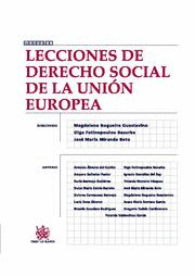 LECCIONES DE DERECHO SOCIAL DE LA UNIÓN EUROPEA