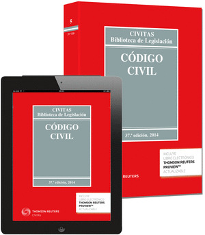CÓDIGO CIVIL (EBOOK+LIBRO) 37ED/2014  **5-CIVITAS**